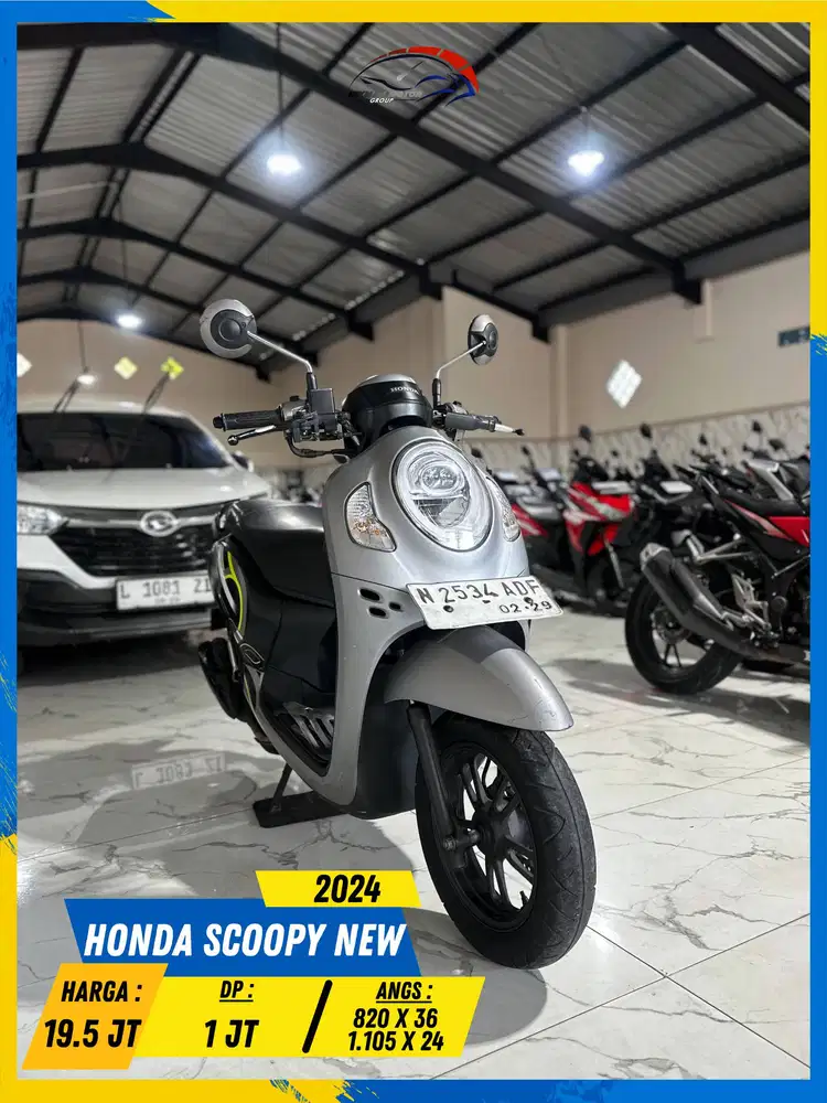 HONDA SCOOPY NEW 2024 NEGO SAMPE DEAL BOSS HIKMAH MOTOR KEPUH