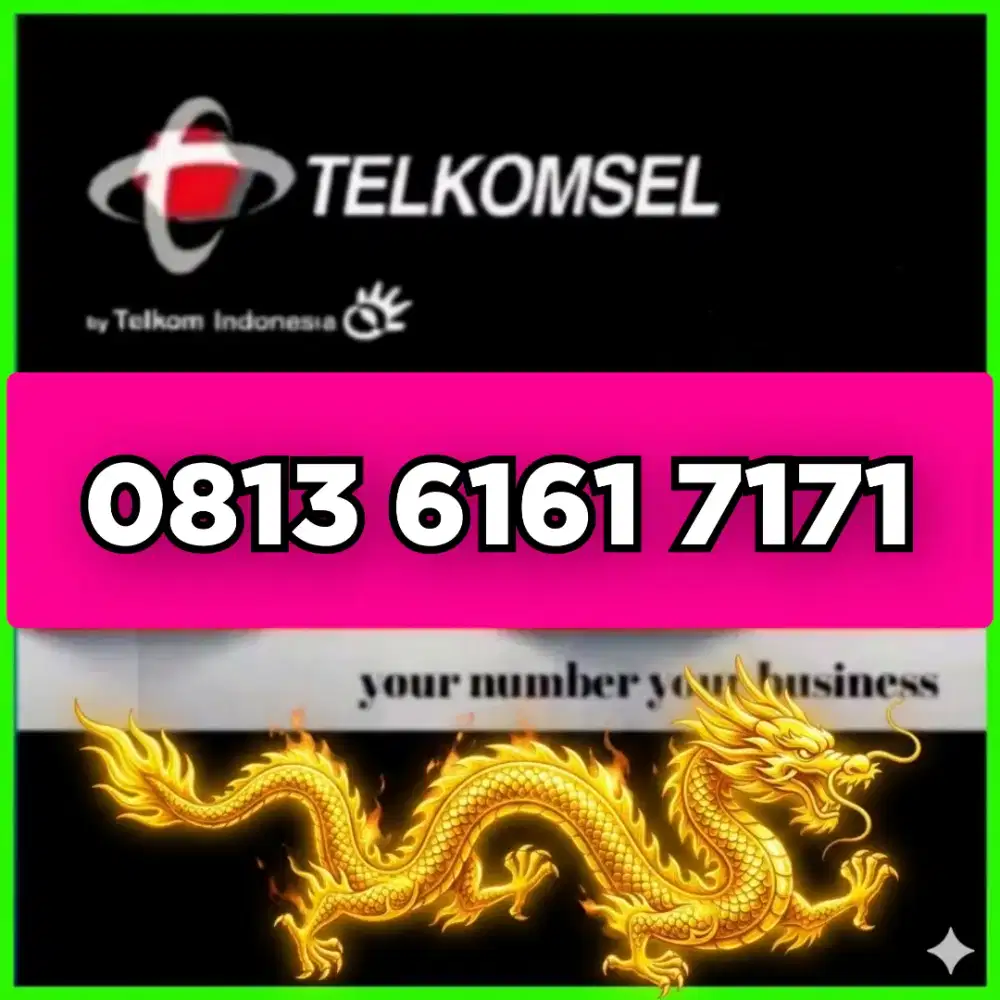 Nomor cantik simpati Telkomsel super