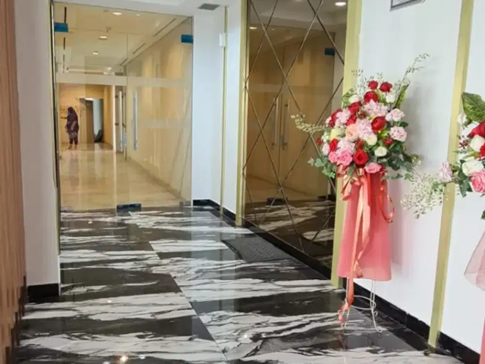 Dijual dan disewakan office gold coast lowzone semi furnished siap survey dan nego