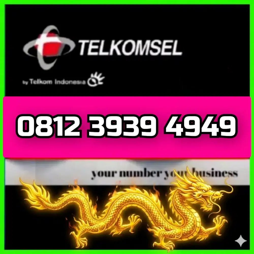 Nomor cantik simpati Telkomsel super
