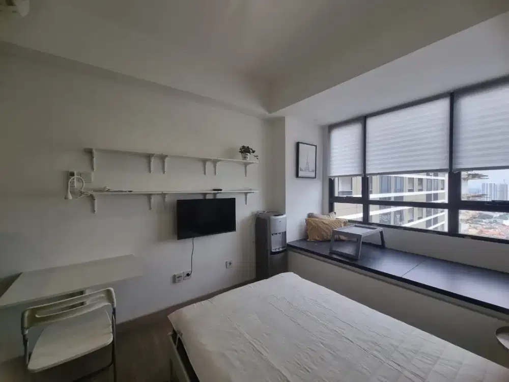 Disewakan Apartemen Collins unit studio dekat Gading Serpong dan Binus Alam sutera