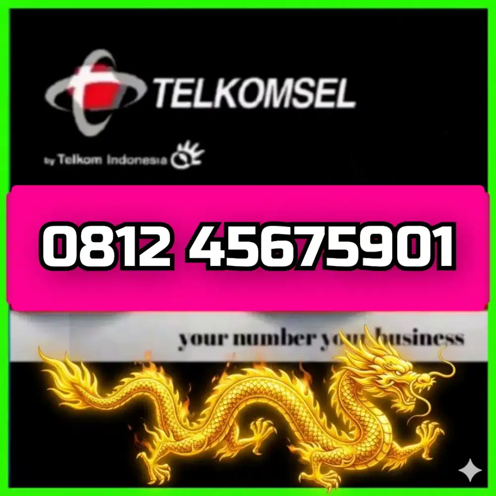 Nomor cantik simpati Telkomsel super