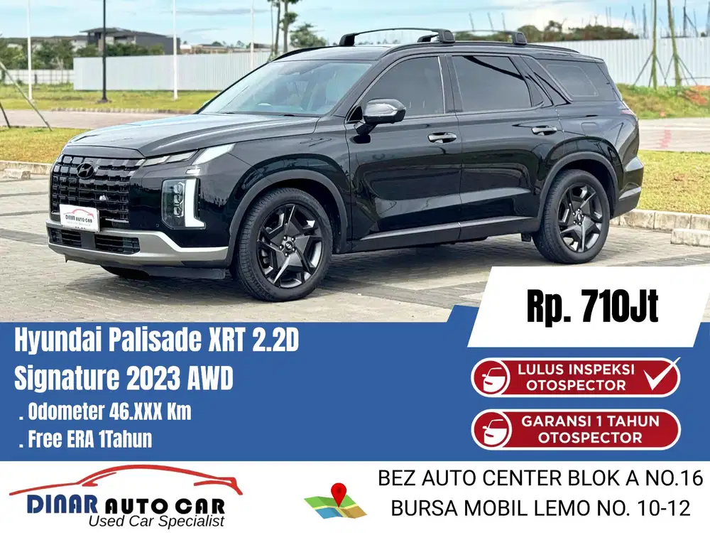 Palisade Signature XRT AWD 2.2D 2023 At Matic Warenty On *Dinar auto*