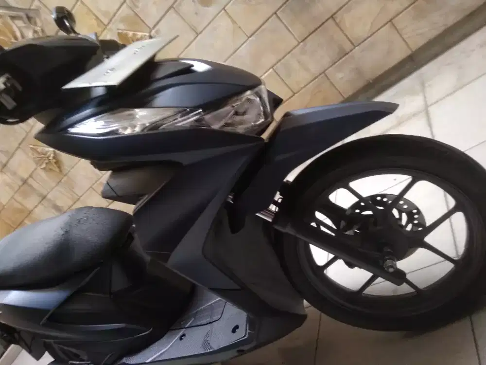 Honda Beat Deluxe 2023 Biru KM 26K Plat B DKI Jaksel