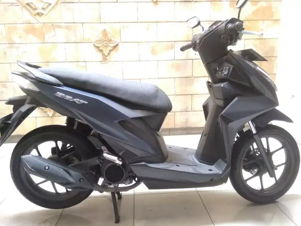 Honda Beat Deluxe 2023 Biru KM 26K Plat B DKI Jaksel