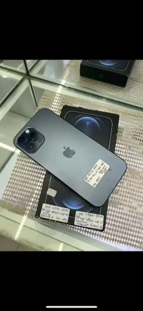 iPhone 12 Pro Max 256 GB Pacific Blue Bh 94% ( wifi only )