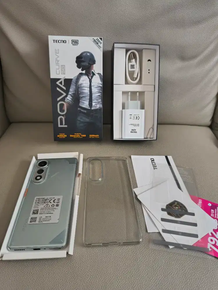 Open box aja Tecno Pova Curve 5G 8/256 GB No Minus ya