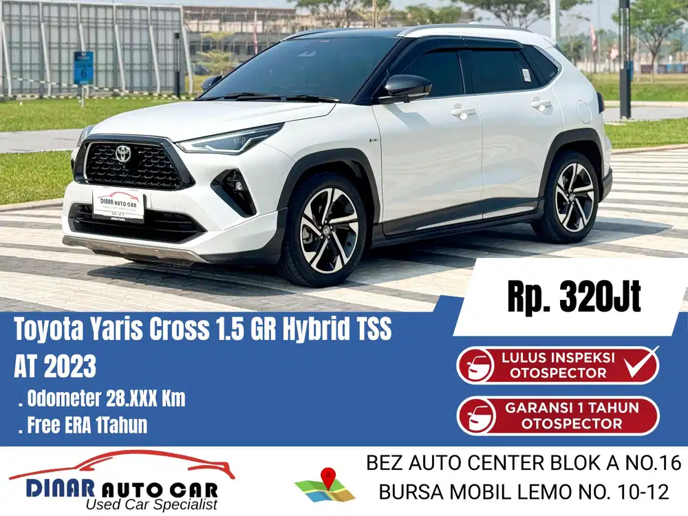 (28Rb) Yaris Cross GR TSS 2023 At Matic B Genap Warenty On *Dinar Auto