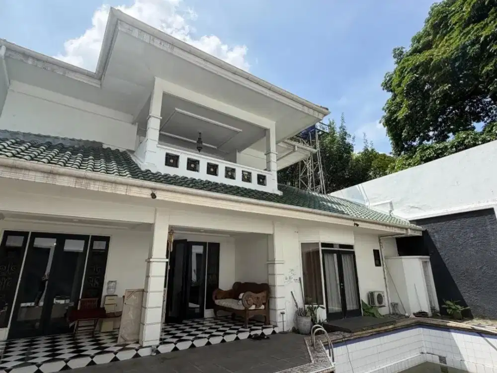 Dijual Rumah Mewah + Private Pool di Bangka Kemang, Mampang Prapatan Jaksel