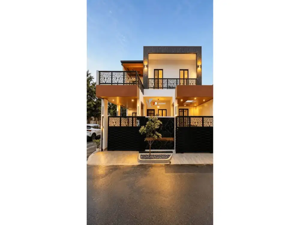 ZN114 Rumah Mewah Hoek 150 m2 Penggilingan Cakung Jakarta Timur