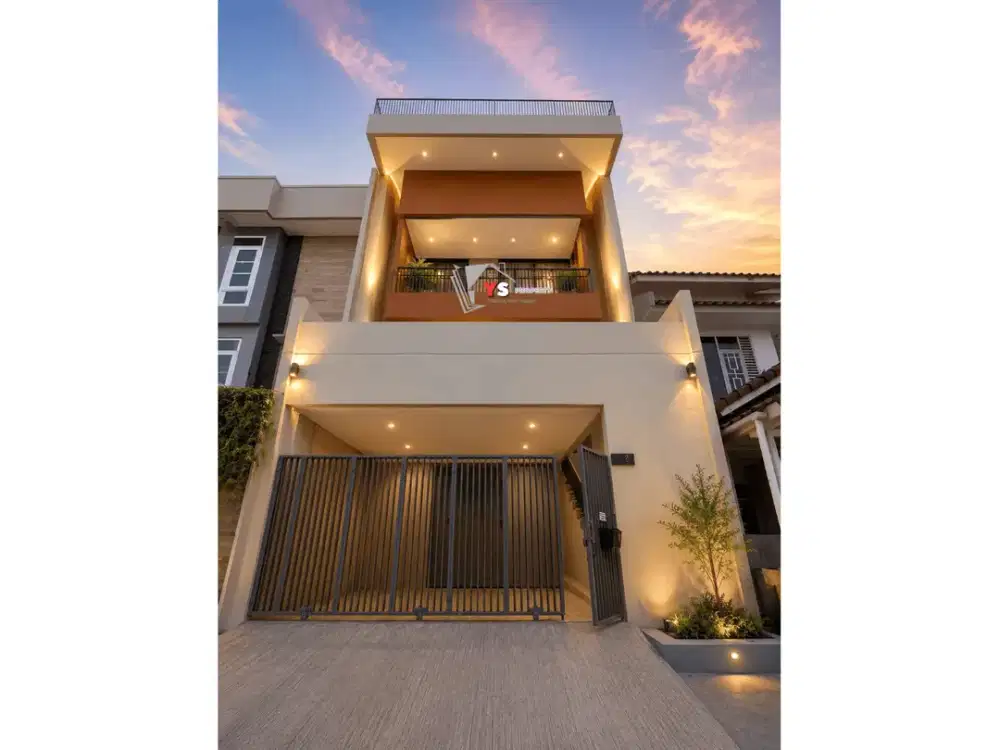 ZN116 Rumah Baru Mewah 3,5 Lantai di Pulomas Jakarta Timur