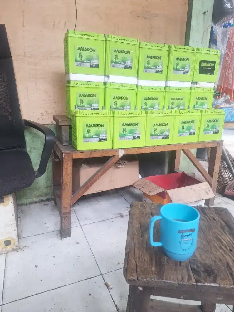 Aki Amaron Second/copotan Kondisi Normal Siap Pakai