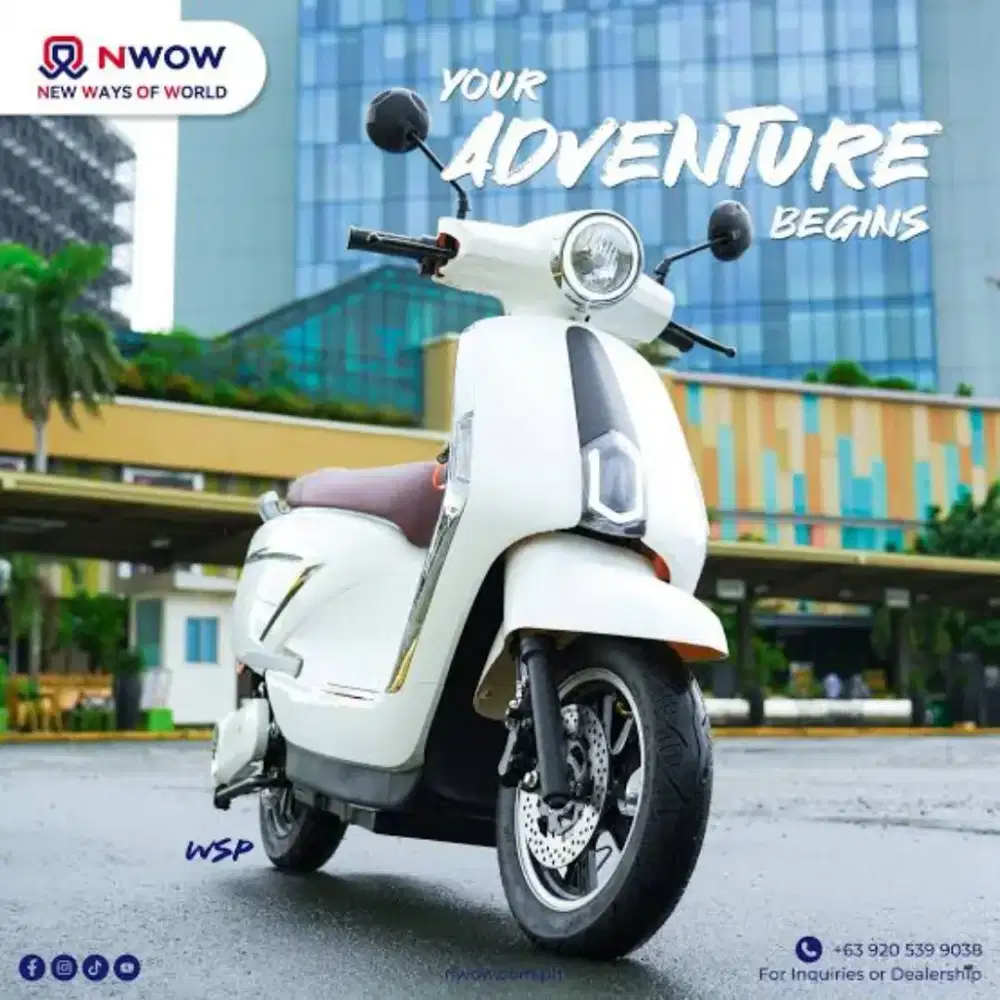 SEPEDA LISTRIK NWOW WSP 72V1500W BARU