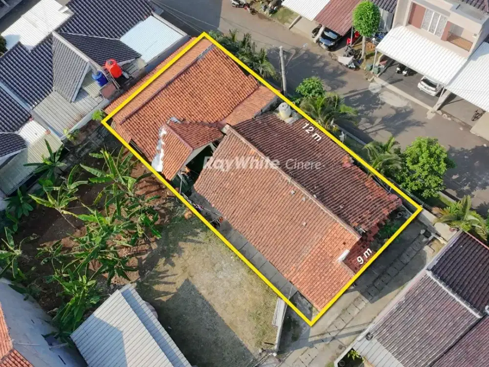 Rumah Hitung Tanah Strategis di Pancoran Mas Depok Dekat Tol dan Stasiun