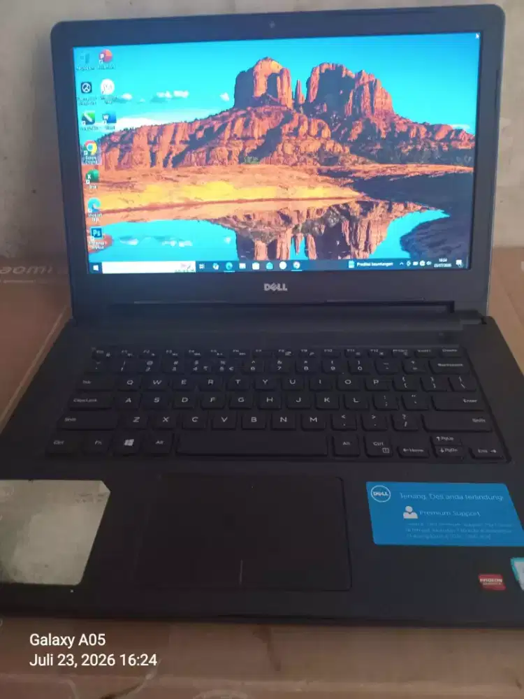 Laptop Dell Core i5 Gen 7 Ram 16 Gb Ssd 256 Gb