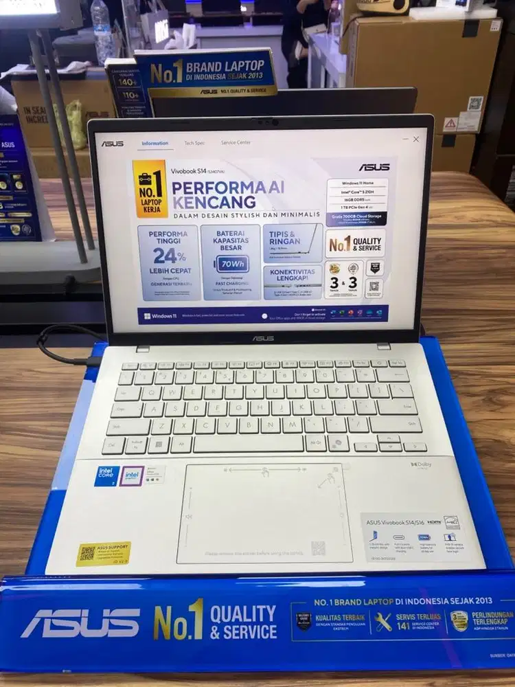 Laptop ASUS Vivobook S14/S16