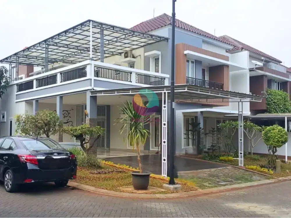 Dijual Rumah Cantik Siap Huni Posisi Hook di Raffles Hills Cibubur