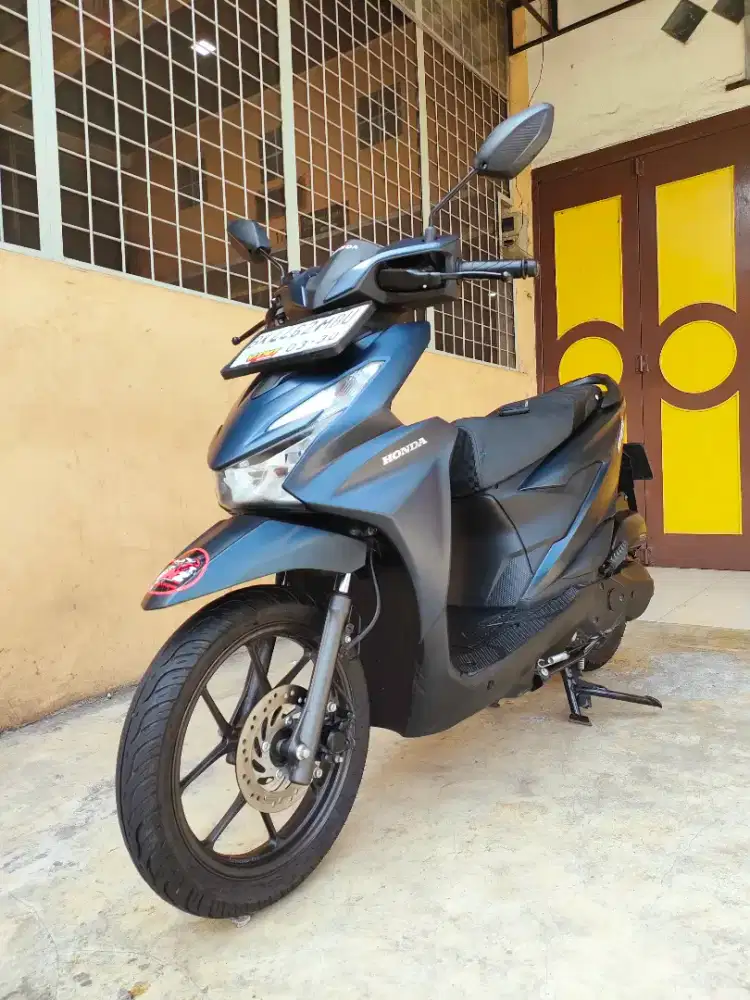 Honda Beat / Beat 110 Fi 2025 CBS ISS Keyless, Blue Premium Doff.