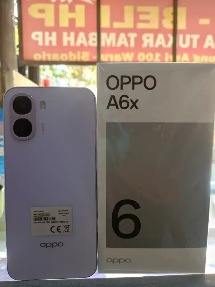 OPPO A6X 4 128 LIKE NEW