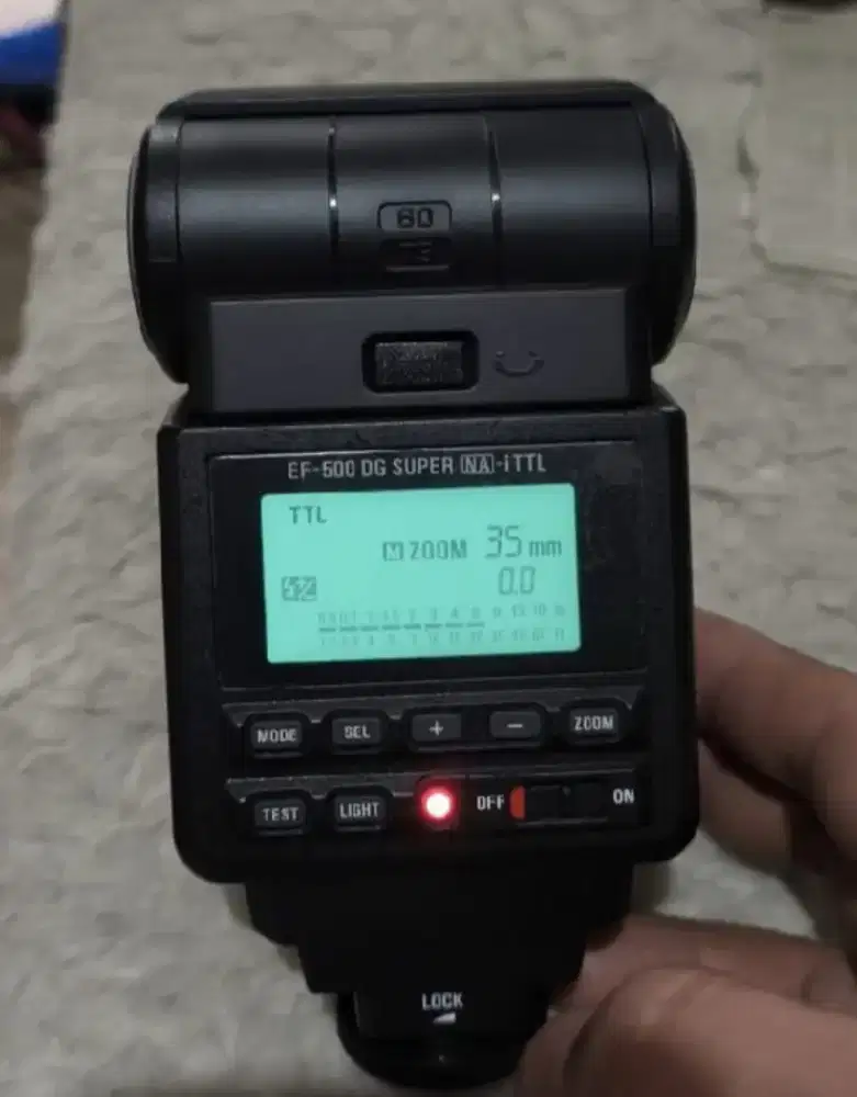 Flashlight Sigma EF-500 DG SUPER for Nikon TTL