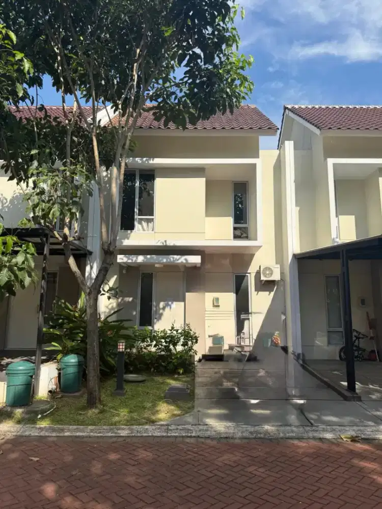 Disewakan rumah di gading serpong cluster Boston siap huni