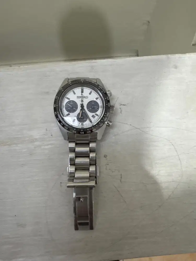 Jual second Jam seiko panda prospex solar jdm