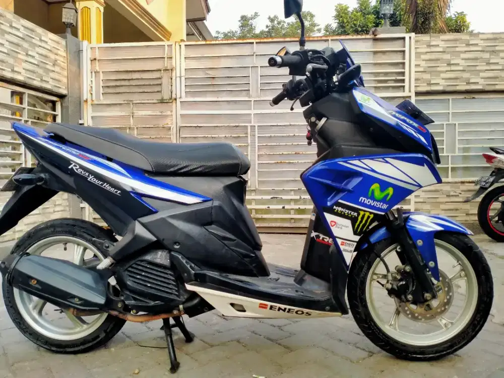 Yamaha Aerox lengkap motor sehat walafiat keterangan detail dibawah
