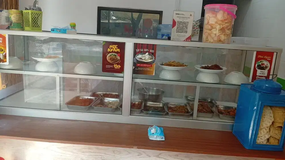 Bongkaran Warteg lengkap