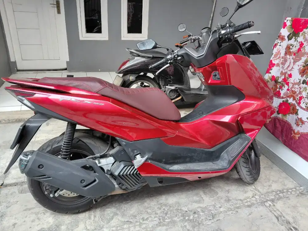 HONDA PCX 2025 CBS MERAH pemakean jarakdekat alus SS lengkap