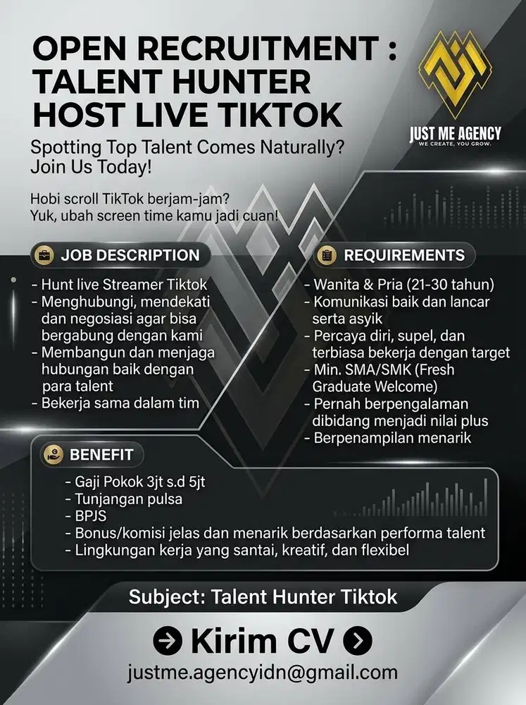 TALENT HUNTER TIKTOK