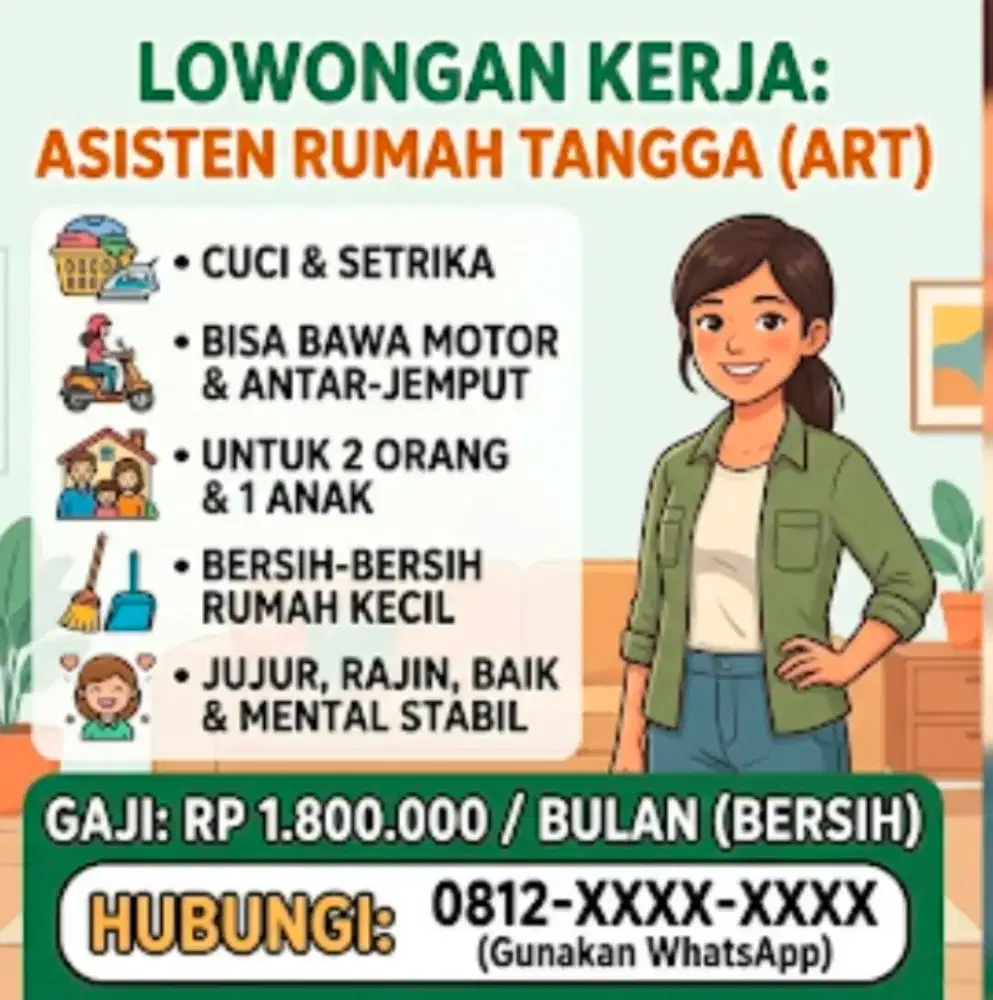 Art rumah tanggal