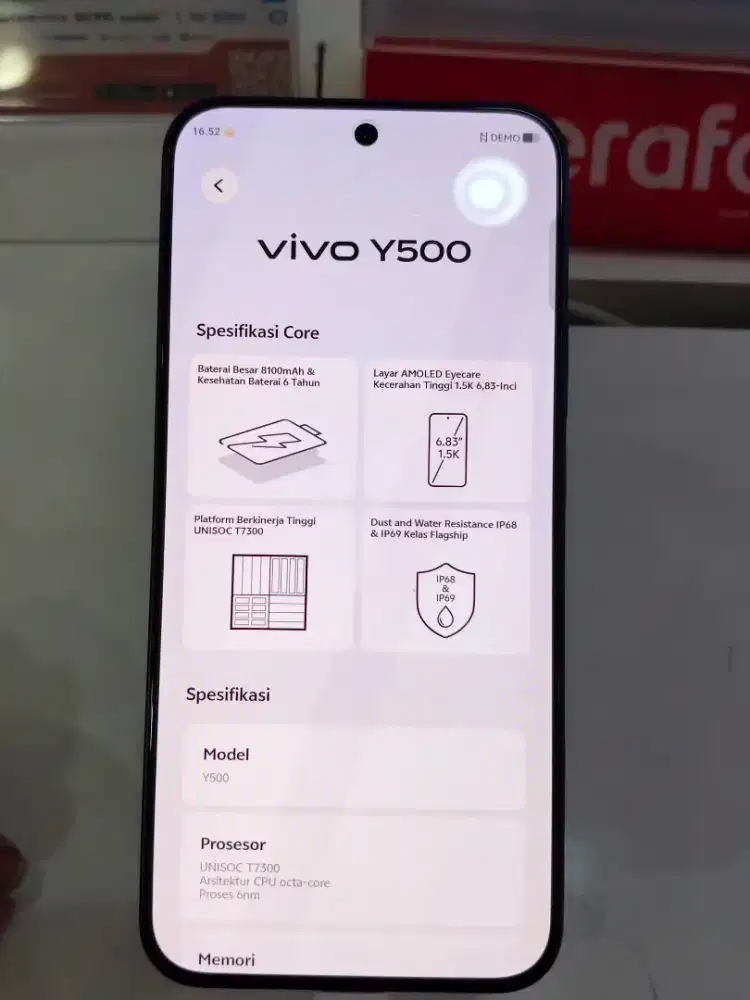 Promo Vivo Y500 6/128 GB Erafone Suncity Sidoarjo
