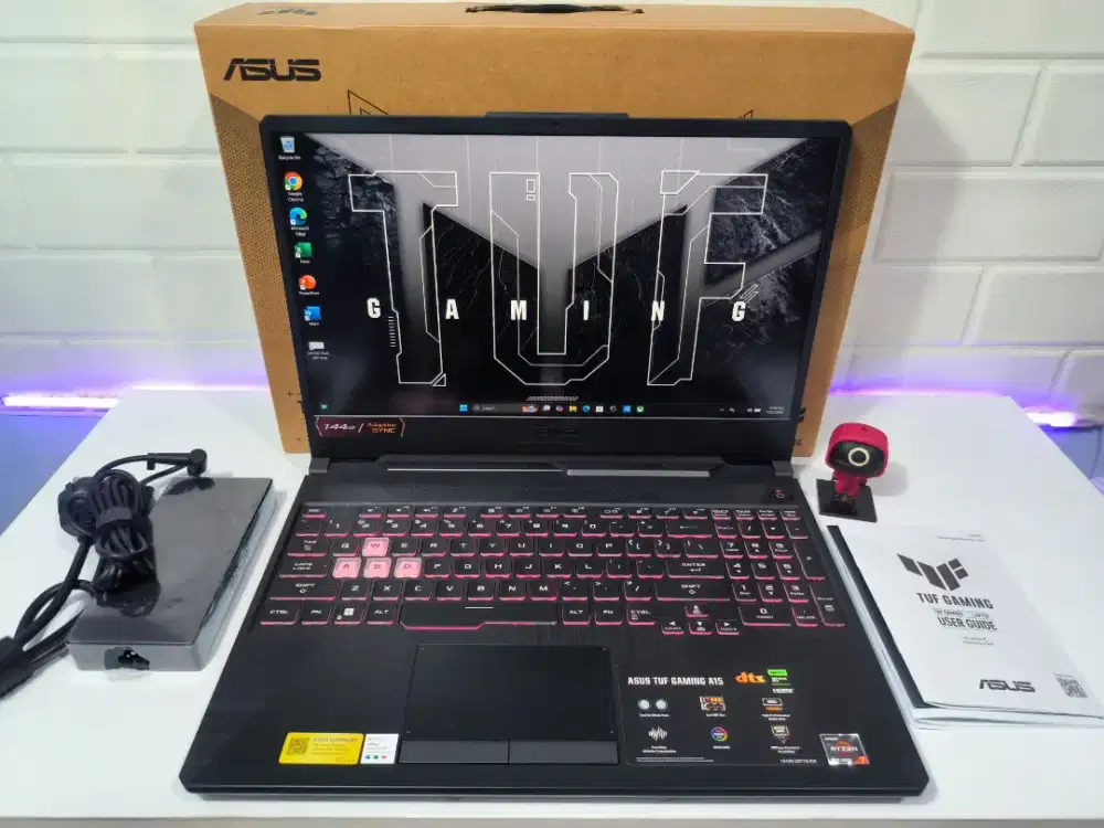 ASUS TUF GAMING A15 FA506NCG RYZEN 7 7445HS RTX 3050 144Hz Fullset