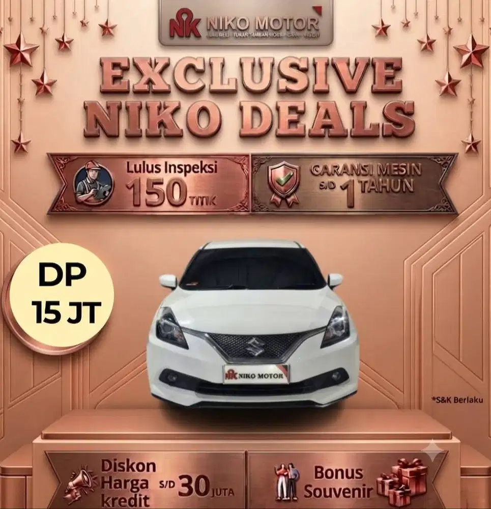 (ANTIK KM74RB) BALENO 1.4 2019 MT :2018|2020
