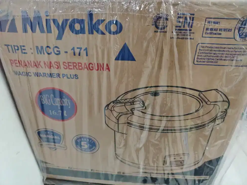 Rice Cooker Miyako tipe MCG 171