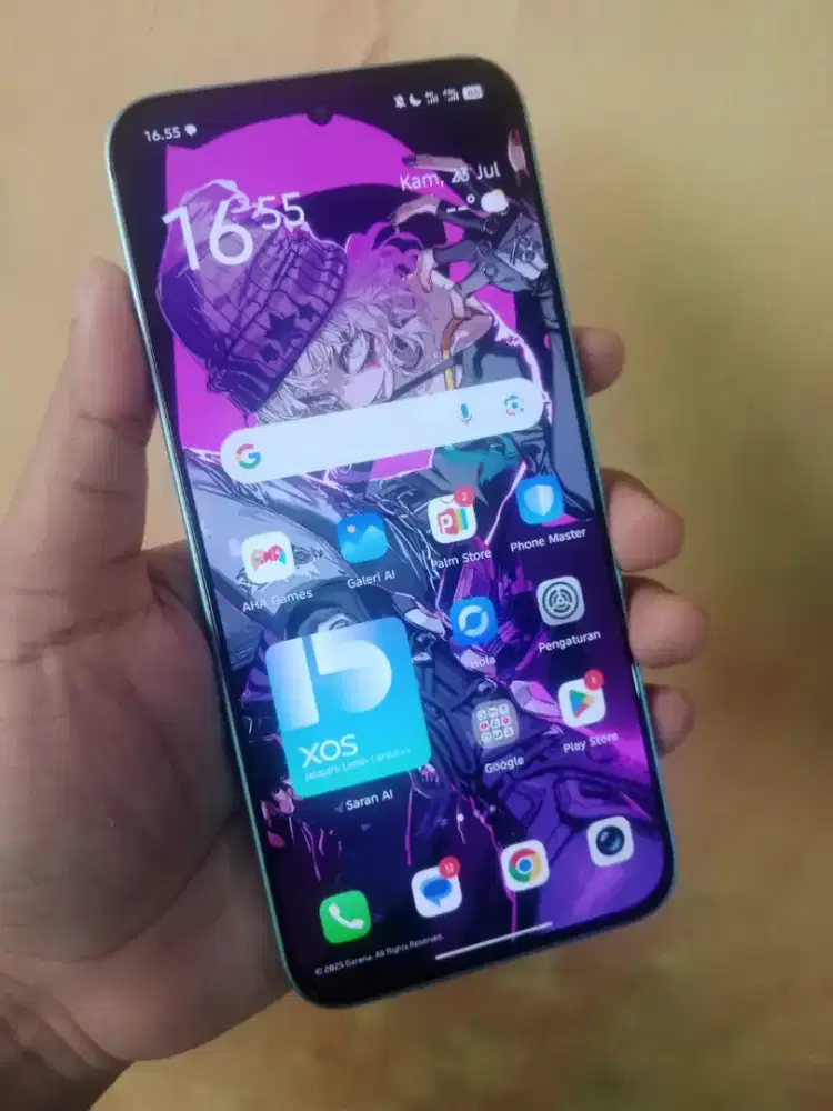 Infinix Hot 60 Pro ram 8/256gn Nfc nominus fullset orian siap pakai