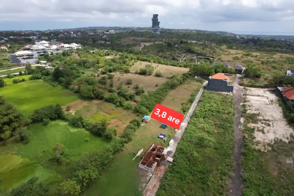 Tanah murah area  Goa Gong Ungasan Kuta Selatan Badung Bali