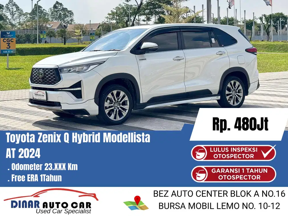 (23Rb) Innova Zenix Q Modelista 2024 At Matic Warenty Service On*Dinar