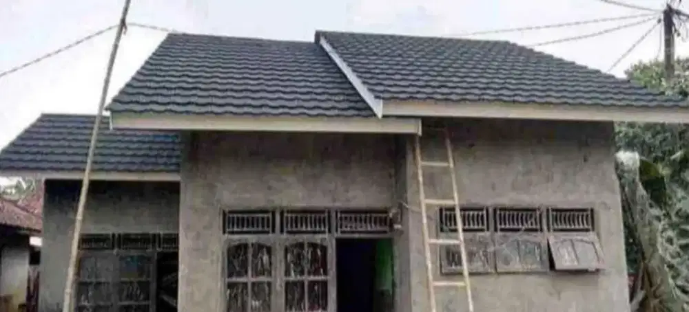 Menerima pemasangan rangka atap rumah Atap baja ringan terpasang murah