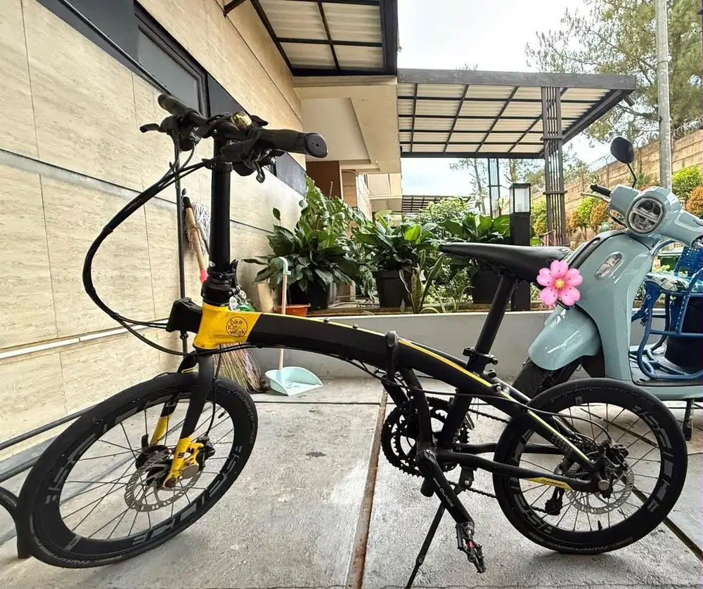 Sepeda lipat element z9 bike to work
