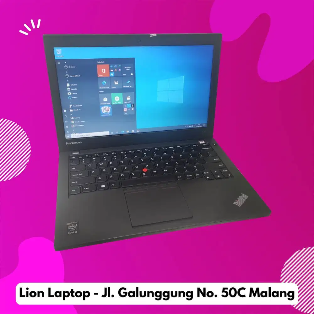 RAM 8GB SSD 256GB Core i5 Murah Lenovo Thinkpad X240 [23|07]
