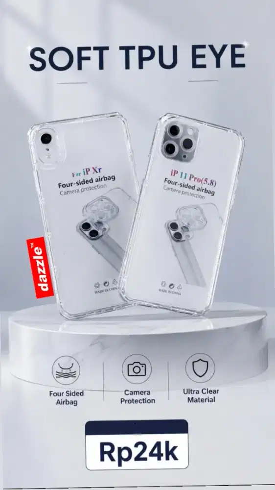 Soft TPU Eye iphone and android