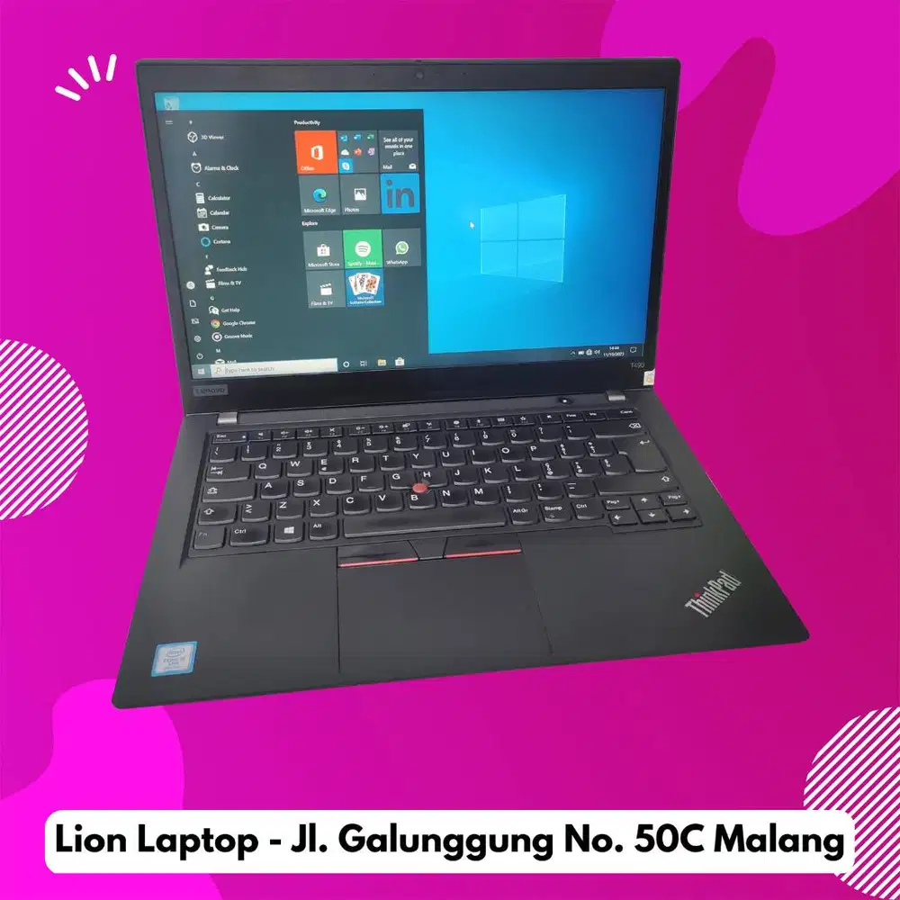 RAM 16GB i5 Gen 8 SSD 256GB Lenovo Thinkpad T490 [23|07]