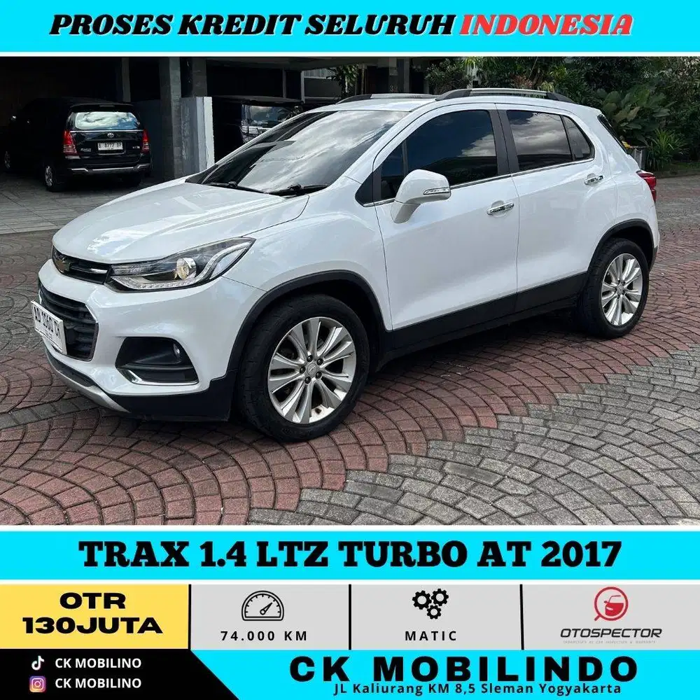 TRAX 1.4 LTZ TURBO AT 2017  Interior Kulit Orisinil Mulus