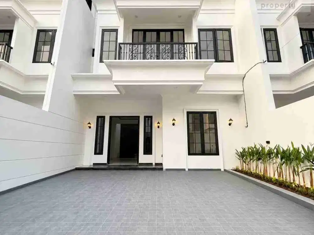 Jual Rumah Cantik American Classic Design Di Pondok Bambu Jakarta Timur