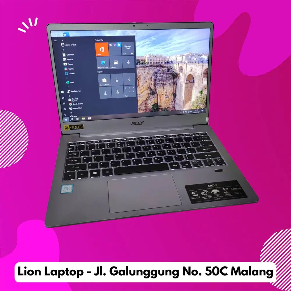 Super Slim Core i5 Gen 8 8/25 Acer Swift 3 SF313-51 [23|07]