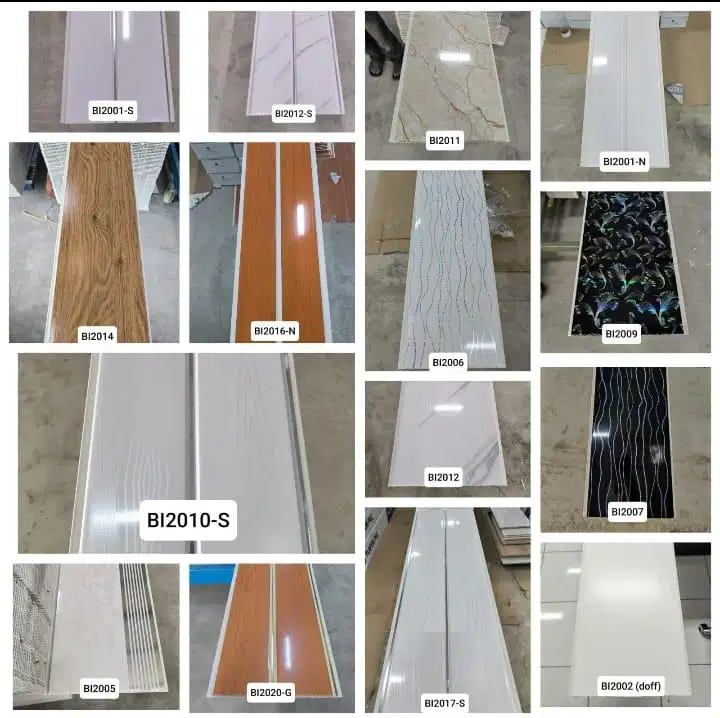 Menjual material PLAFON PVC (Glossy) lebih murah & berkualitas