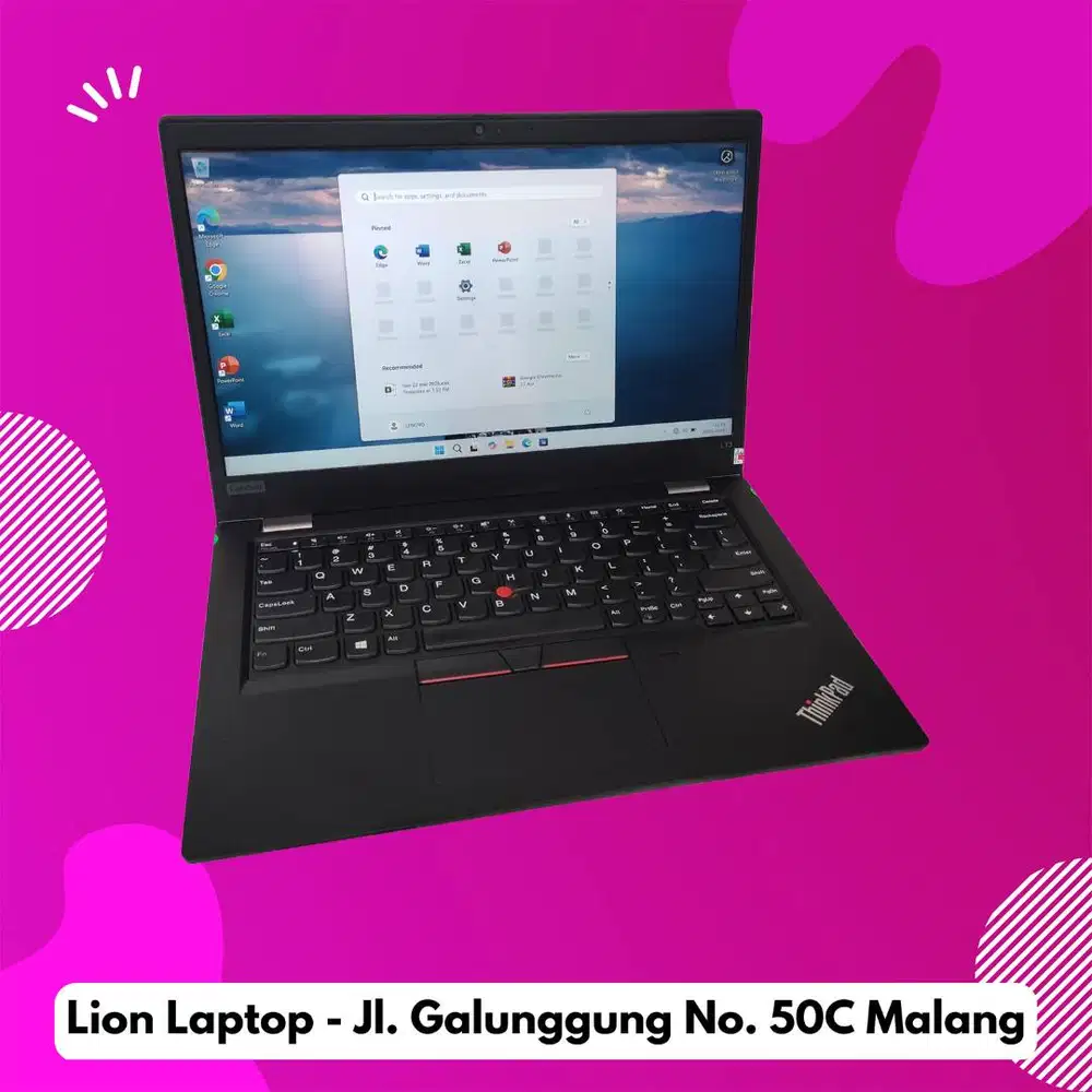 i5 Gen 10 Slim RAM 8GB SSD 256GB Lenovo Thinkpad L13 [23|07]