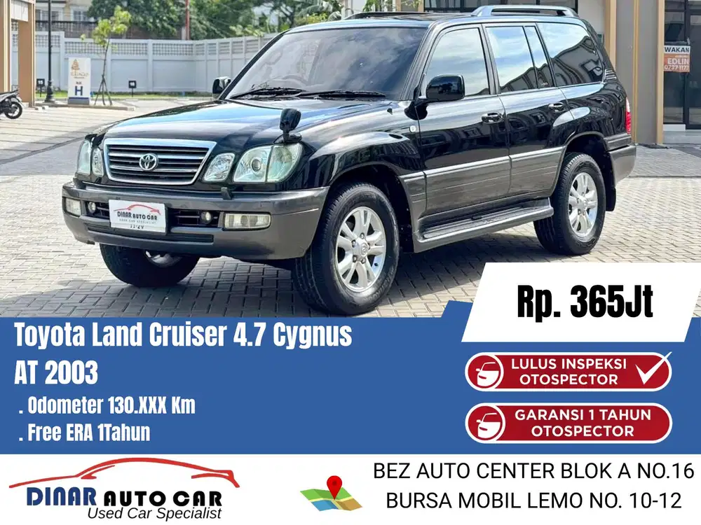 Cygnus LC 4x4 CBU Night Vision 2003 At Matic Hitam Ganjil *Dinar Auto*