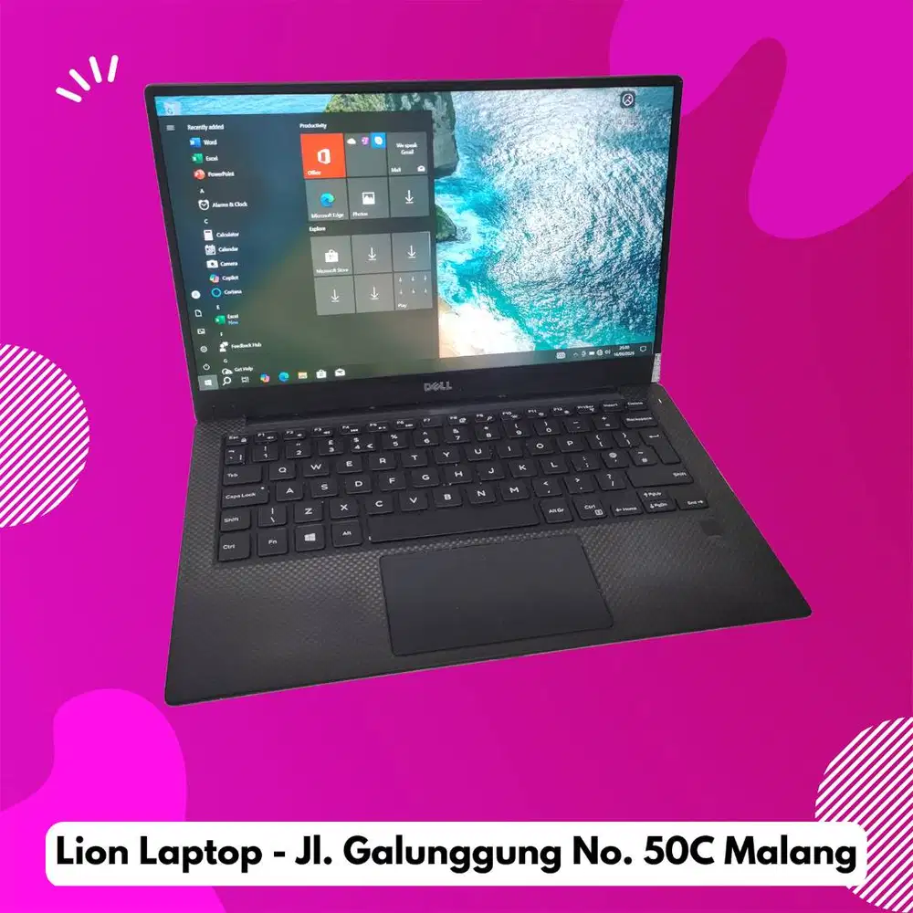 Slim & Ringan Core i7 RAM 8 SSD 256 DELL XPS 13 9360 [23|07]